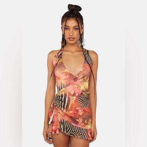 JADED London mini dress Marie Backless Mini Dress